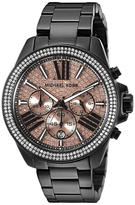 relojes de dama michael kors|Michael Kors black watch ladies.